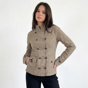 Southern Gothic Military Coat Dark Academia Victorian Goth